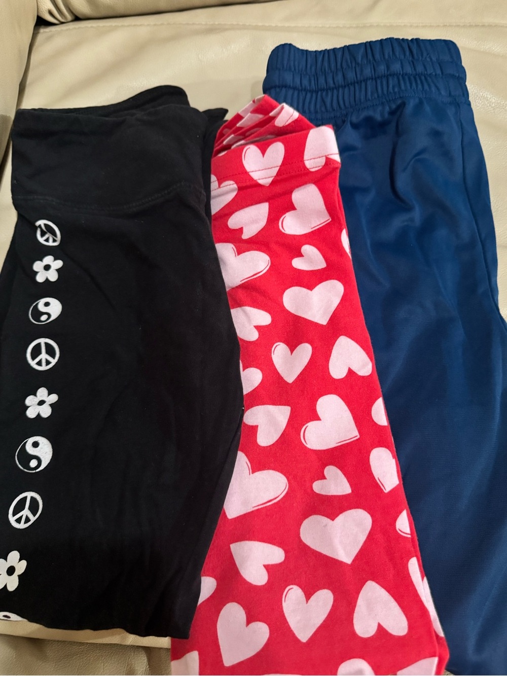 Source Unknown Kids Pajama Bottoms - Black, Red, Navy